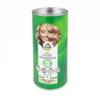 Tinte Color Permanente Nº 9 Rubio Extra Claro Carrefour Soft 1 Ud.