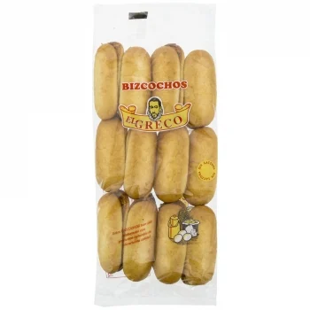 Bizcocho el Greco sin Lactosa 300 G.