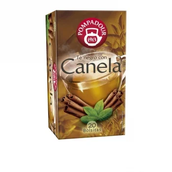 Té Negro con Canela en Bolsitas Pompadour 20 Ud.