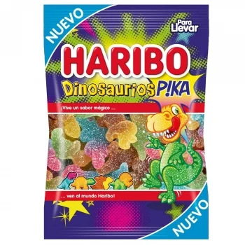 Caramelos de Goma Dinosaurios Haribo 100 G.