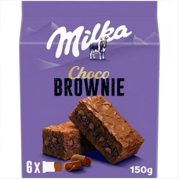 Bizcocho Brownie Milka 150 G.