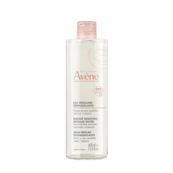 Agua Micelar Desmaquillante Rostro y Ojos Sensibles Avène 400 Ml.