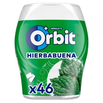 Chicles Sabor Hierbabuena Orbit sin Azúcar 64