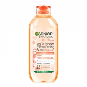 Agua Micelar Efecto Peeling Garnier Skin Active 400 Ml.