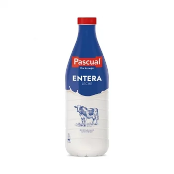 Leche Entera Pascual Botella 1,5 L.