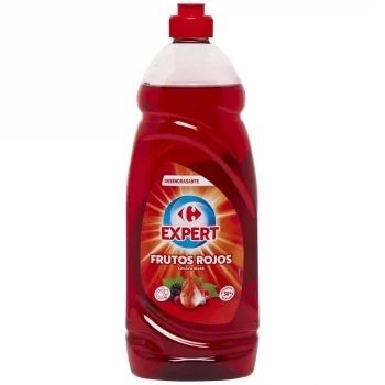 Lavavajillas a Mano Desengrasante Frutos Rojos Carrefour Expert 1 L.