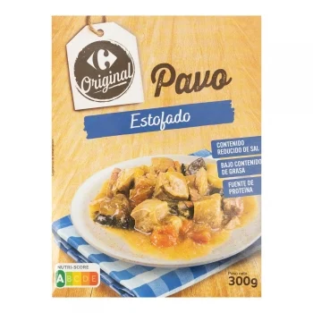 Estofado de Pavo Original Carrefour 350 G.