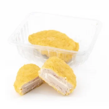 Cordon Bleu de Carne de Pechuga de Pollo con Fiambre de Pavo y Queso Carrefour el Mercado 260 G