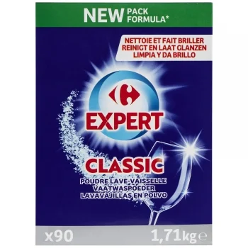 Lavavajillas en Polvo Classic Carrefour Expert 90 Lavados.