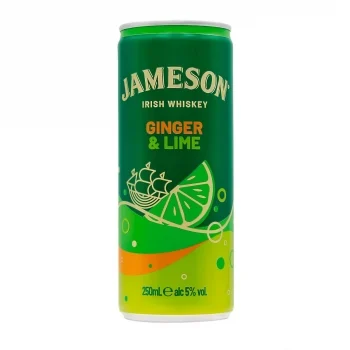 Whisky Jameson Ginger & Lime Lata 25 Cl.