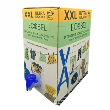 Detergente Liquido Concentrado Ecológico Olor Floral Ecobel 170 Lavados.