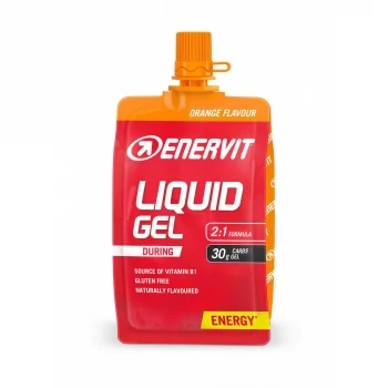 Gel Energético Sabor Cítrico con Cafeína Enervit sin Gluten Doy Pack 60 Ml.