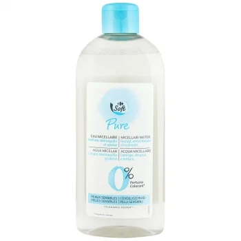 Agua Micelar Pure Carrefour Soft 400 Ml.