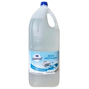 Agua de Plancha Desmineralizada Essential Carrefour 5 L.