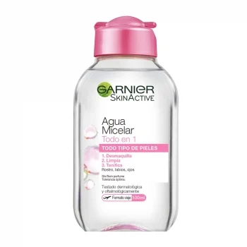 Agua Micelar Clásica para Pieles Normales Todo en Uno Garnier Skin Active 100 Ml.