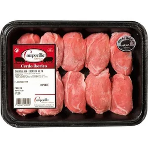 Carrillada Alta de Cerdo Ibérico Peso Aproximado  Campovilla 350 G