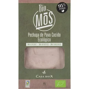 Casa Boix Pechuga de Pavo Cocido Ecológico en Lonchas MOS 80 G