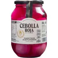 Cebolla Roja en Vinagre M.aceituneros, Frasco 420 G