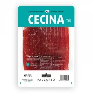 Cecina en Lonchas Palcarsa 80 G