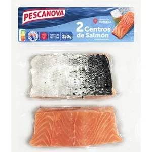 Centros de Salmón 2 Unidades  Pescanova 250 G