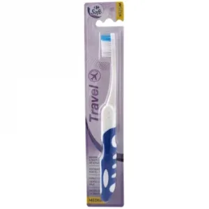 Cepillo de Dientes Viaje Carrefour Soft 1 Ud.
