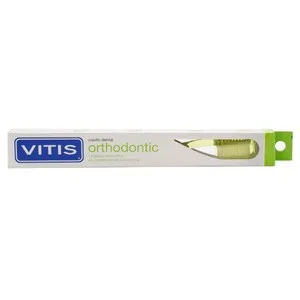 Vitis Cepillo Dental con Cabezal, Especial Ortodoncia Vitis.