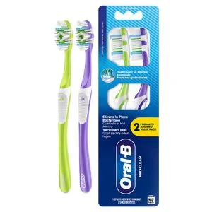 Cepillo Dental Medio Pro-clean 2 u