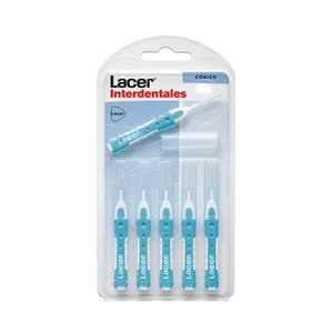 Lacer Cepillo Interdental Cónico y Prensado de 0.8 Mm 6 Uds.