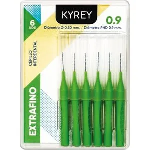 Cepillo Interdental Extrafino 0.9 Mm 6 u