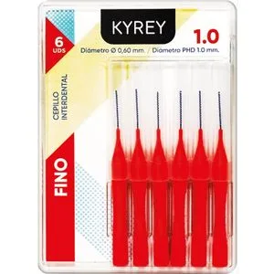 Cepillo Interdental Fino 1,00 MM 6 u