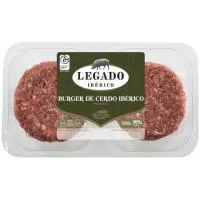 Burger de Cerdo Ibérico Elpozo, Bandeja 360 G