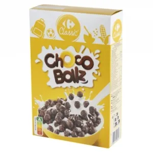 Cereales Choco Bollz Carrefour Classic 375 G.