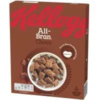 Cereales Chocolate Kellog`s All-bran, Caja 375 G