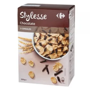 Cereales con Chocolate Stylesse Carrefour 500 G.