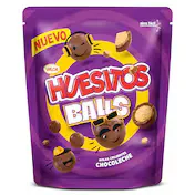 Cereales Cubiertos de Chocolate y Galleta Balls Huesitos Bolsa 140 G