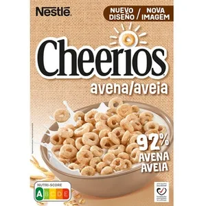 Cereales de Desayuno con 90% Avena Integral  Nestle Cheerios 300 G