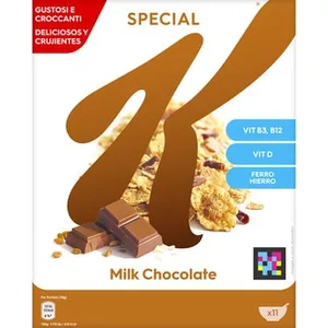 Cereales de Desayuno con Chocolate con Leche  Kellogg's Special K 335 G