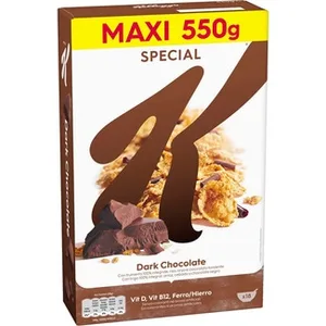 Cereales de Desayuno con Chocolate Negro Kellogg's Special K