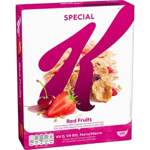Cereales de Desayuno con Frutos Rojos  Kellogg's Special K 300 G