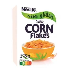 Cereales de Maíz Corn Flakes Nestlé sin Gluten 375 G.