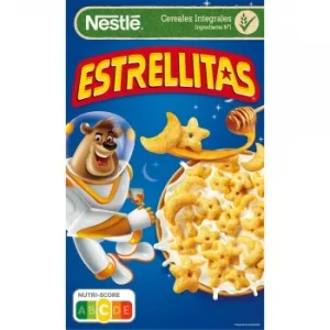 Cereales de Trigo y Maíz Tostados con Miel Estrellitas Nestlé 450 G.