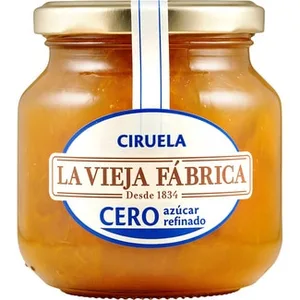 Cero Mermelada de Ciruela Cero Azúcar Refinado la Vieja Fabrica