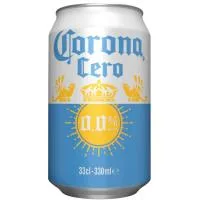 Cerveza 0,0% Corona, Lata 33 Cl