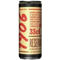 Cerveza 1906, Lata 33 Cl