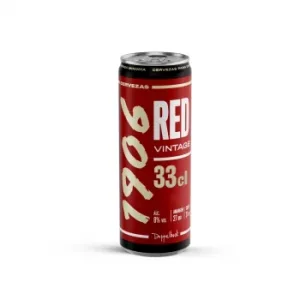 Cerveza 1906 Red Vintage la Colorada Lata 33 Cl.