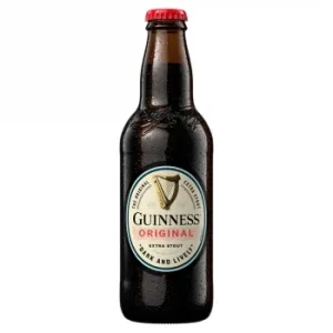Cerveza Ale Negra Irlandensa Guinnes Original Botella 33 Cl.