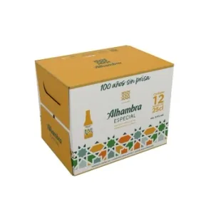 Cerveza Alhambra Especial Pack 12 Botellas 25 Cl.