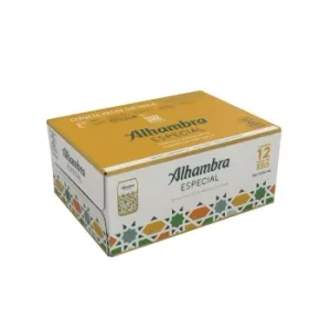 Cerveza Alhambra Especial Pack 12 Latas 33 Cl.