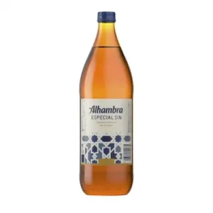 Cerveza Alhambra Especial sin Alcohol Botella 1 L.
