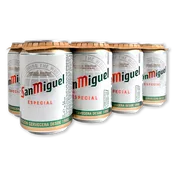 Cerveza Especial San Miguel Paq. de 8 U. de 33 Cl